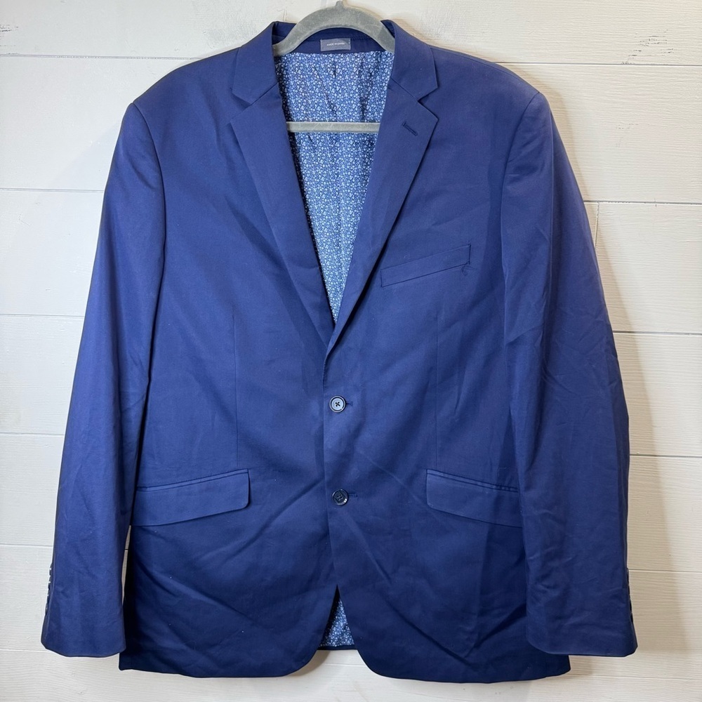 Madison | Modern Fit Men's Blue Blazer Size 42